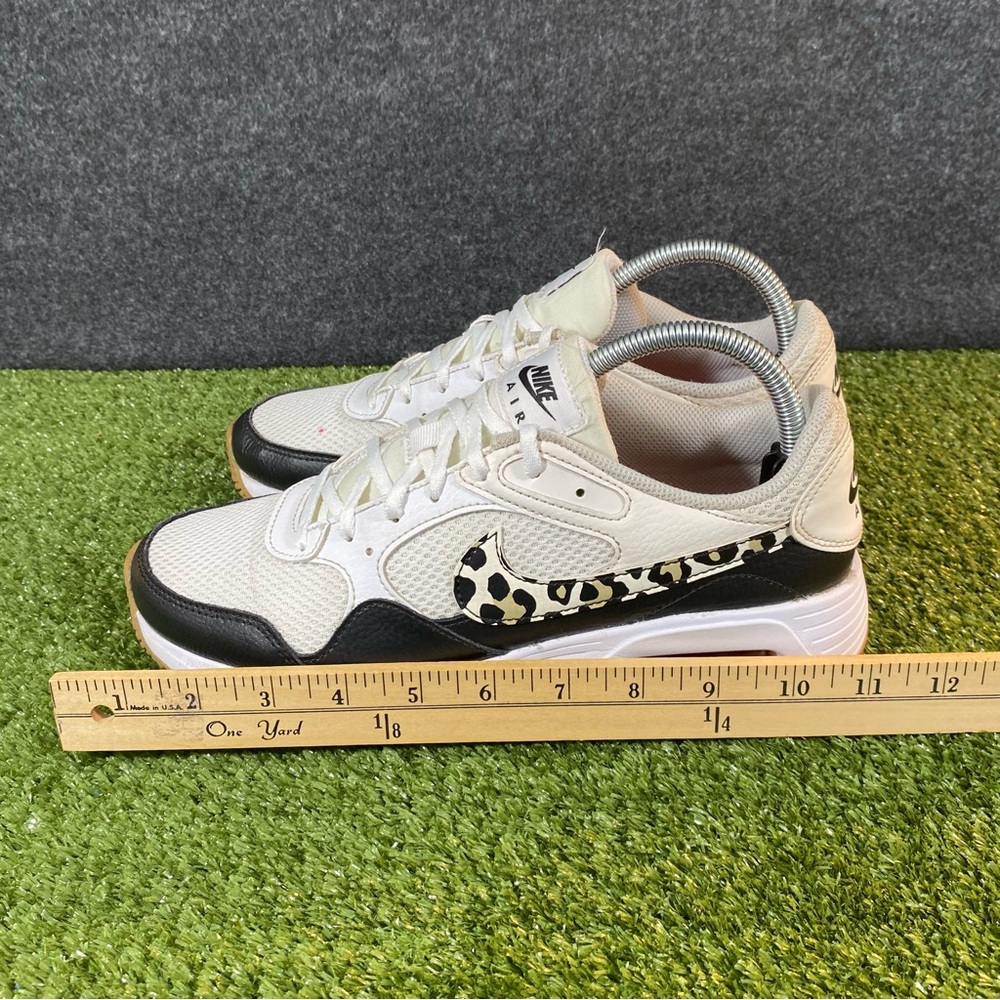 Nike Air Max SC Sneakers Women's Size 9.5 Leopard White Animal Print DZ5200-100 - Picture 14 of 14